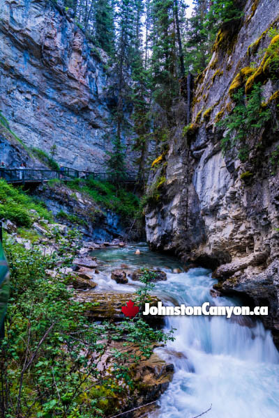 Johnston Canyon Waterfalls