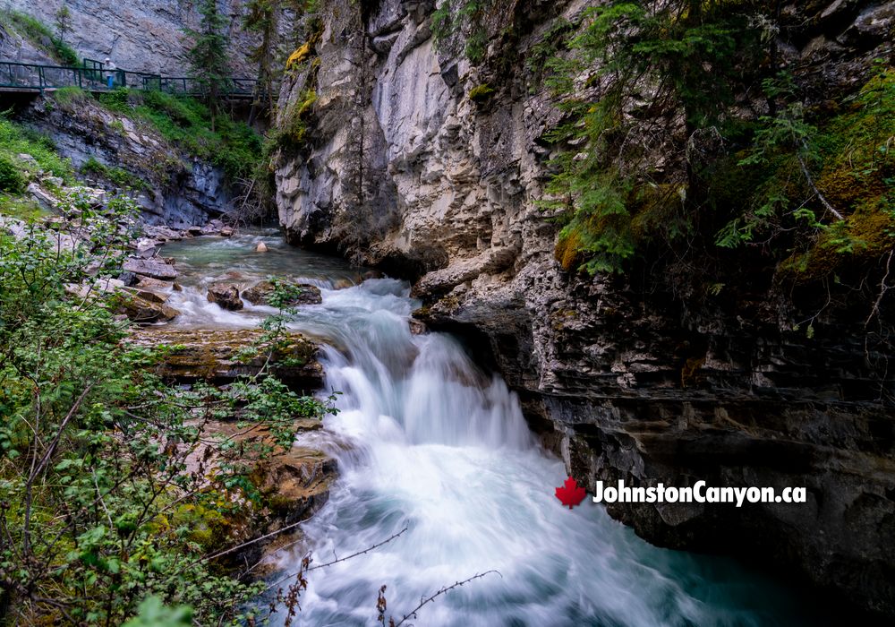 Lower Falls at Johnston Canyon are a Highlight