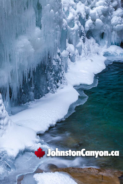 Winter Ice Walk at Johnston Canyon